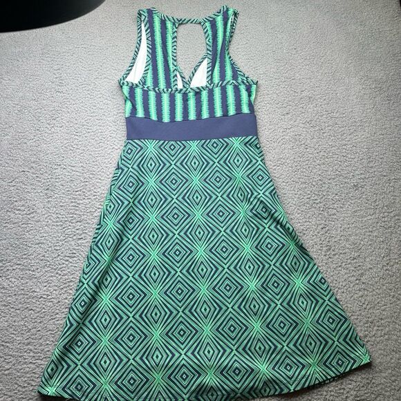 Marmot Becca teal sleeveless dress size small gorgeous - Picture 6 of 6